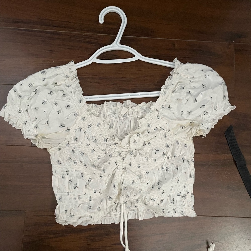 GARAGE FLORAL TOP